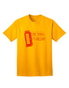 Desired: Time Travel Enthusiasts Unite with Our Irrelevant Adult T-Shirt-Mens T-shirts-TooLoud-Gold-Small-Davson Sales