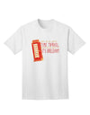 Desired: Time Travel Enthusiasts Unite with Our Irrelevant Adult T-Shirt-Mens T-shirts-TooLoud-White-Small-Davson Sales