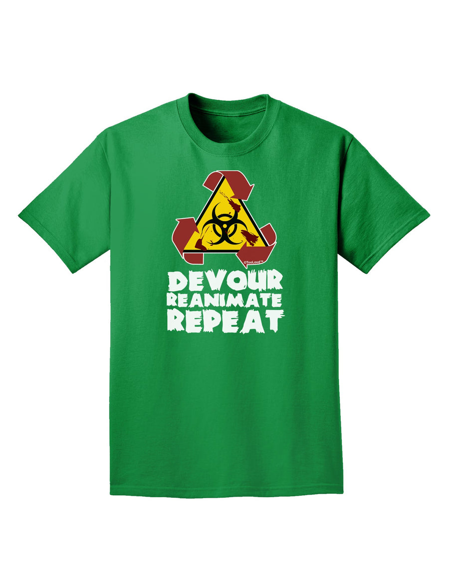 Devour Reanimate Repeat Adult Dark T-Shirt by TooLoud-Mens T-Shirt-TooLoud-Purple-Small-Davson Sales