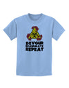 Devour Reanimate Repeat Childrens T-Shirt by TooLoud-Childrens T-Shirt-TooLoud-Light-Blue-X-Small-Davson Sales