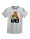 Devour Reanimate Repeat Childrens T-Shirt by TooLoud-Childrens T-Shirt-TooLoud-AshGray-X-Small-Davson Sales