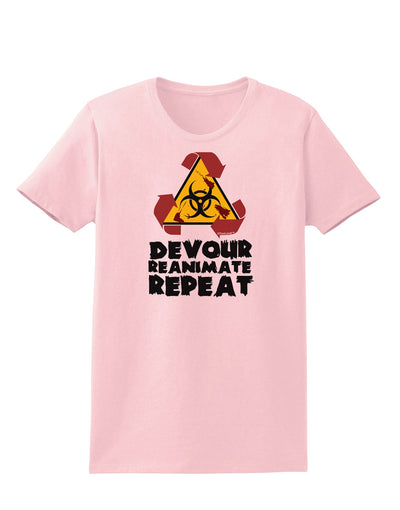 Devour Reanimate Repeat Womens T-Shirt by TooLoud-Womens T-Shirt-TooLoud-PalePink-X-Small-Davson Sales