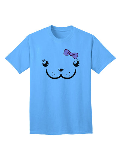 Dewina Cute Girl Dugong Adult T-Shirt from Kyu-T Face Collection-Mens T-shirts-TooLoud-Aquatic-Blue-Small-Davson Sales