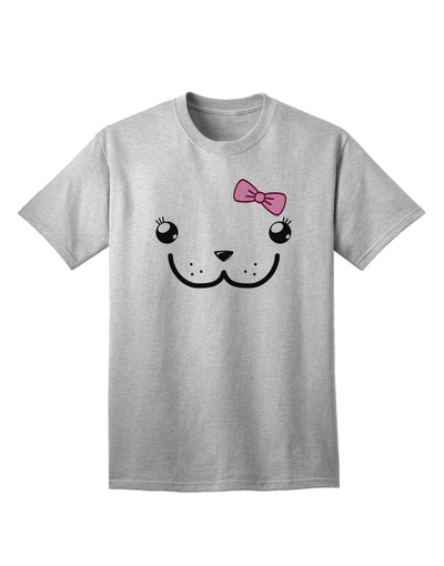 Dewina Cute Girl Dugong Adult T-Shirt from Kyu-T Face Collection-Mens T-shirts-TooLoud-AshGray-Small-Davson Sales