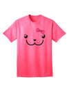 Dewina Cute Girl Dugong Adult T-Shirt from Kyu-T Face Collection-Mens T-shirts-TooLoud-Neon-Pink-Small-Davson Sales