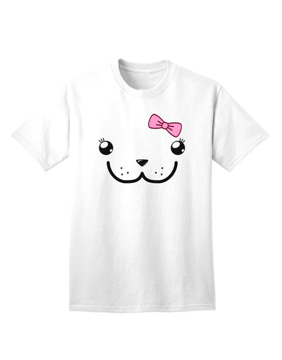 Dewina Cute Girl Dugong Adult T-Shirt from Kyu-T Face Collection-Mens T-shirts-TooLoud-White-Small-Davson Sales
