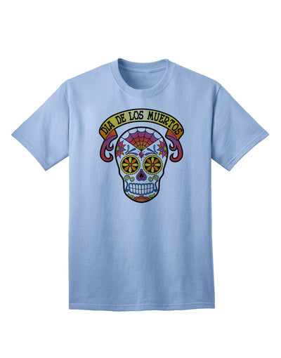 Dia de los Muertos Calavera - Premium Adult T-Shirt for Celebratory Style-Mens T-shirts-TooLoud-Light-Blue-Small-Davson Sales