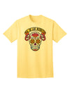 Dia de los Muertos Calavera - Premium Adult T-Shirt for Celebratory Style-Mens T-shirts-TooLoud-Yellow-Small-Davson Sales