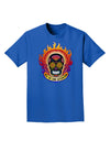 Dia de los Muertos Sacred Calavera Day of the Dead Adult Dark T-Shirt-Mens T-Shirt-TooLoud-Royal-Blue-Small-Davson Sales