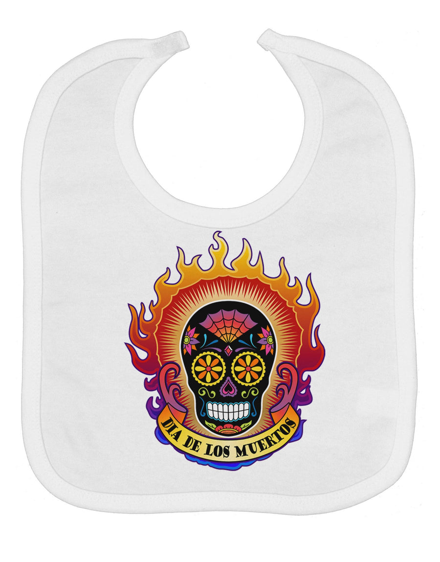 Dia de los Muertos Sacred Calavera Day of the Dead Baby Bib