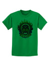 Dia de los Muertos Sacred Calavera Day of the Dead Childrens T-Shirt-Childrens T-Shirt-TooLoud-Kelly-Green-X-Small-Davson Sales