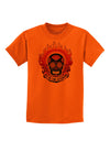 Dia de los Muertos Sacred Calavera Day of the Dead Childrens T-Shirt-Childrens T-Shirt-TooLoud-Orange-X-Small-Davson Sales