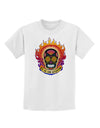 Dia de los Muertos Sacred Calavera Day of the Dead Childrens T-Shirt-Childrens T-Shirt-TooLoud-White-X-Small-Davson Sales