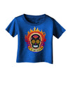 Dia de los Muertos Sacred Calavera Day of the Dead Infant T-Shirt Dark-Infant T-Shirt-TooLoud-Royal-Blue-06-Months-Davson Sales