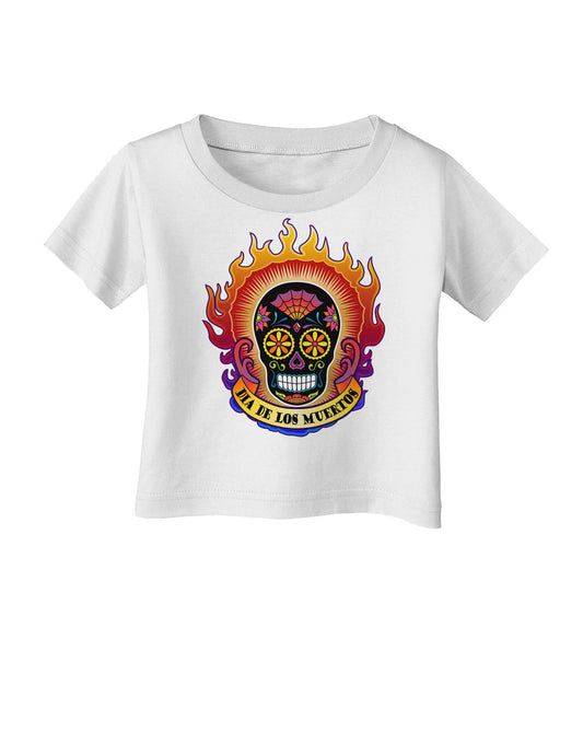 Dia de los Muertos Sacred Calavera Day of the Dead Infant T-Shirt-Infant T-Shirt-TooLoud-White-06-Months-Davson Sales