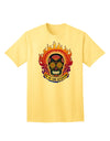 Dia de los Muertos Sacred Calavera: Premium Adult T-Shirt Celebrating Day of the Dead-Mens T-shirts-TooLoud-Yellow-Small-Davson Sales