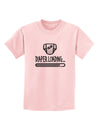 Diaper Loading Childrens T-Shirt-Childrens T-Shirt-TooLoud-PalePink-X-Small-Davson Sales