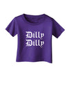 Dilly Dilly Beer Drinking Funny Infant T-Shirt Dark by TooLoud-Infant T-Shirt-TooLoud-Purple-06-Months-Davson Sales