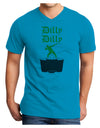 Dilly Dilly Funny Beer Adult V-Neck T-shirt by TooLoud-Mens V-Neck T-Shirt-TooLoud-Turquoise-Small-Davson Sales