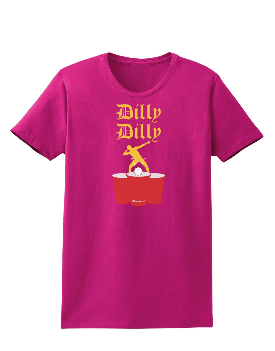 Dilly Dilly Funny Beer Womens Dark T-Shirt by TooLoud-Womens T-Shirt-TooLoud-Black-X-Small-Davson Sales