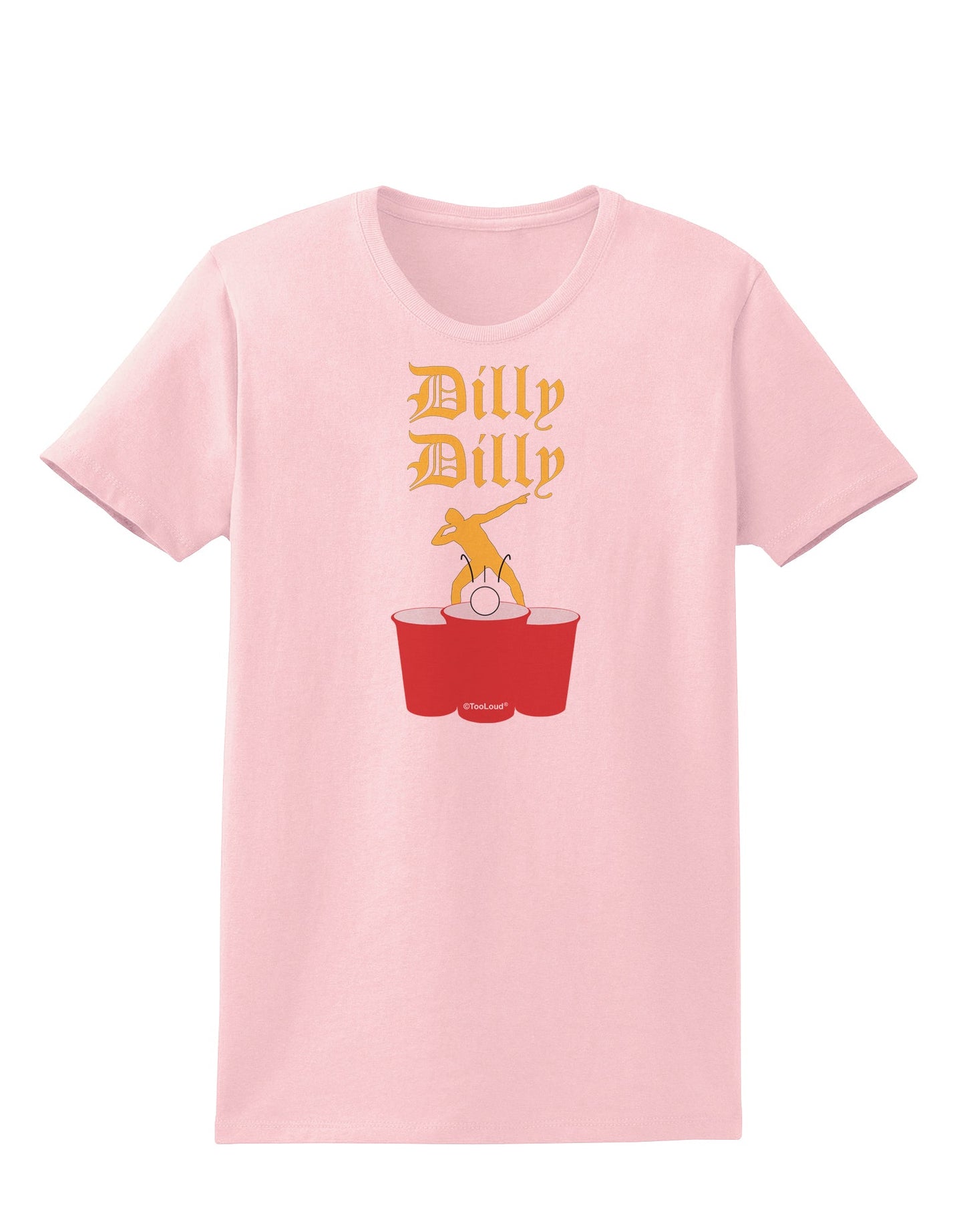 Dilly Dilly Funny Beer Womens T-Shirt by TooLoud-Womens T-Shirt-TooLoud-PalePink-X-Small-Davson Sales