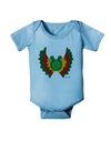 Dilophosaurus Design - Color Baby Romper Bodysuit by TooLoud-Baby Romper-TooLoud-Light-Blue-06-Months-Davson Sales