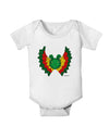 Dilophosaurus Design - Color Baby Romper Bodysuit by TooLoud-Baby Romper-TooLoud-White-06-Months-Davson Sales