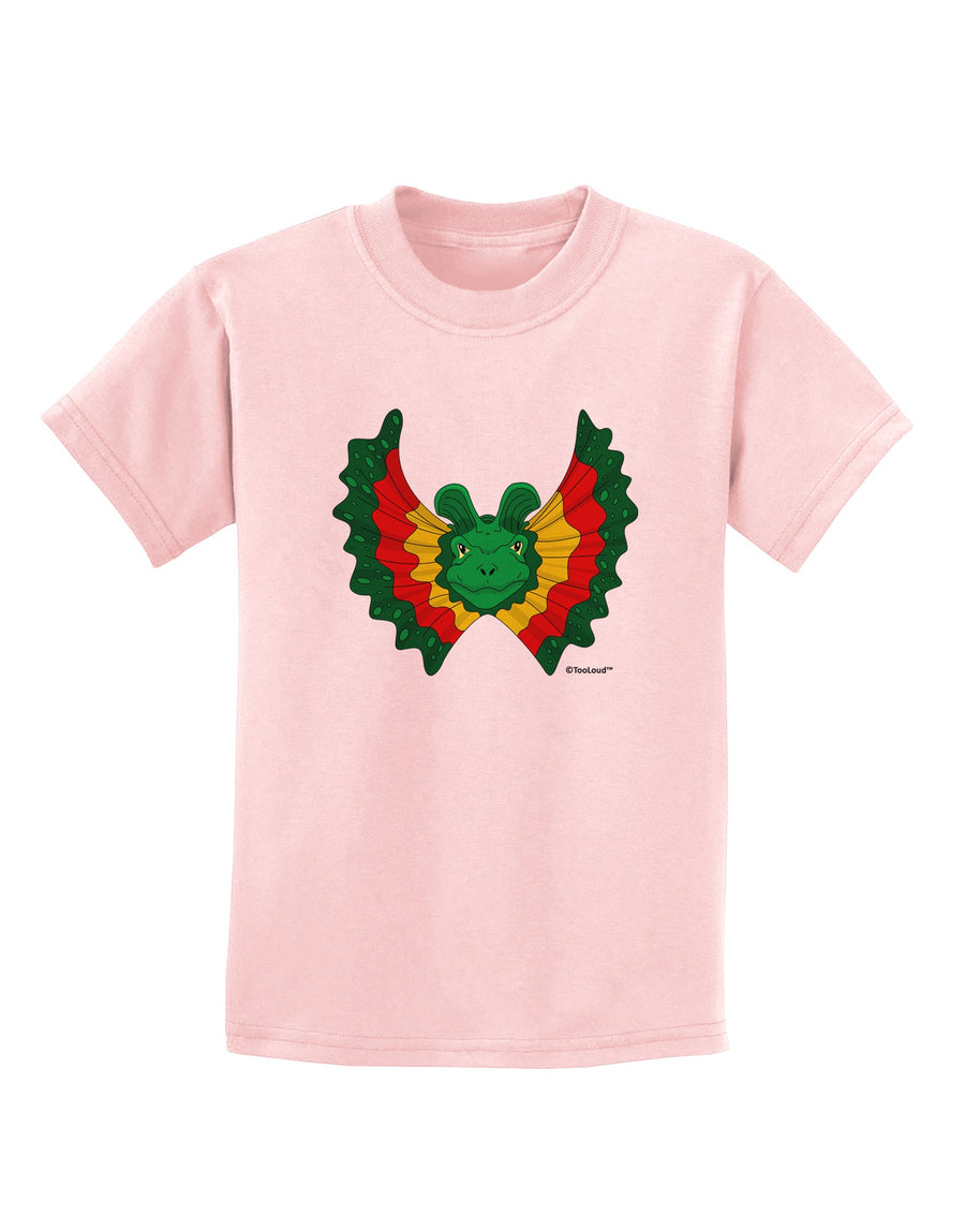 Dilophosaurus Design - Color Childrens T-Shirt by TooLoud-Childrens T-Shirt-TooLoud-White-X-Small-Davson Sales