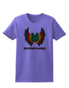 Dilophosaurus Design - Color - Text Womens T-Shirt by TooLoud-Womens T-Shirt-TooLoud-Violet-X-Small-Davson Sales