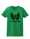 Dilophosaurus Design - Color - Text Womens T-Shirt by TooLoud-Womens T-Shirt-TooLoud-Kelly-Green-X-Small-Davson Sales