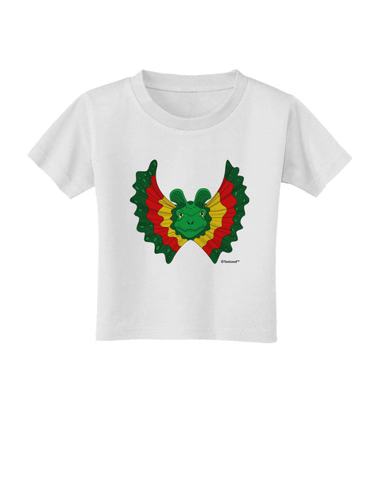Dilophosaurus Design - Color Toddler T-Shirt by TooLoud-Toddler T-Shirt-TooLoud-White-2T-Davson Sales