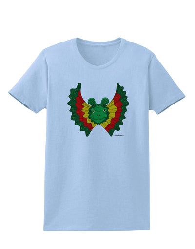 Dilophosaurus Design - Color Womens T-Shirt by TooLoud-Womens T-Shirt-TooLoud-Light-Blue-X-Small-Davson Sales