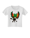 Dilophosaurus Design - Spit Toddler T-Shirt by TooLoud-Toddler T-Shirt-TooLoud-White-2T-Davson Sales