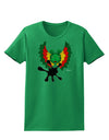 Dilophosaurus Design - Spit Womens Dark T-Shirt by TooLoud-Womens T-Shirt-TooLoud-Kelly-Green-X-Small-Davson Sales