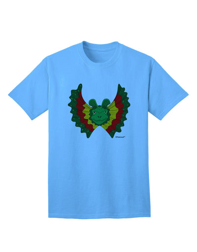 Dilophosaurus Design: Vibrant Adult T-Shirt in a Plethora of Colors by TooLoud-Mens T-shirts-TooLoud-Aquatic-Blue-Small-Davson Sales