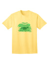 Dinosaur Silhouettes - Exquisite Jungle Adult T-Shirt by TooLoud-Mens T-shirts-TooLoud-Yellow-Small-Davson Sales