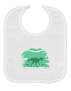 Dinosaur Silhouettes - Jungle Baby Bib by TooLoud