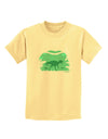 Dinosaur Silhouettes - Jungle Childrens T-Shirt by TooLoud-Childrens T-Shirt-TooLoud-Daffodil-Yellow-X-Small-Davson Sales