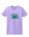 Dinosaur Silhouettes - Jungle Womens T-Shirt by TooLoud-Womens T-Shirt-TooLoud-Lavender-X-Small-Davson Sales