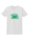 Dinosaur Silhouettes - Jungle Womens T-Shirt by TooLoud-Womens T-Shirt-TooLoud-White-X-Small-Davson Sales