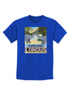 Diplodocus Longus - With Name Childrens Dark T-Shirt-Childrens T-Shirt-TooLoud-Royal-Blue-X-Small-Davson Sales