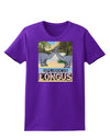 Diplodocus Longus - With Name Womens Dark T-Shirt-TooLoud-Purple-X-Small-Davson Sales