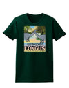 Diplodocus Longus - With Name Womens Dark T-Shirt-TooLoud-Forest-Green-Small-Davson Sales