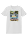 Diplodocus Longus - With Name Womens T-Shirt-Womens T-Shirt-TooLoud-White-X-Small-Davson Sales