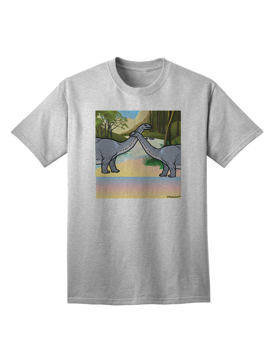 Diplodocus Longus - Without Name Adult T-Shirt-unisex t-shirt-TooLoud-White-Small-Davson Sales