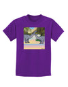 Diplodocus Longus - Without Name Childrens Dark T-Shirt-Childrens T-Shirt-TooLoud-Purple-X-Small-Davson Sales