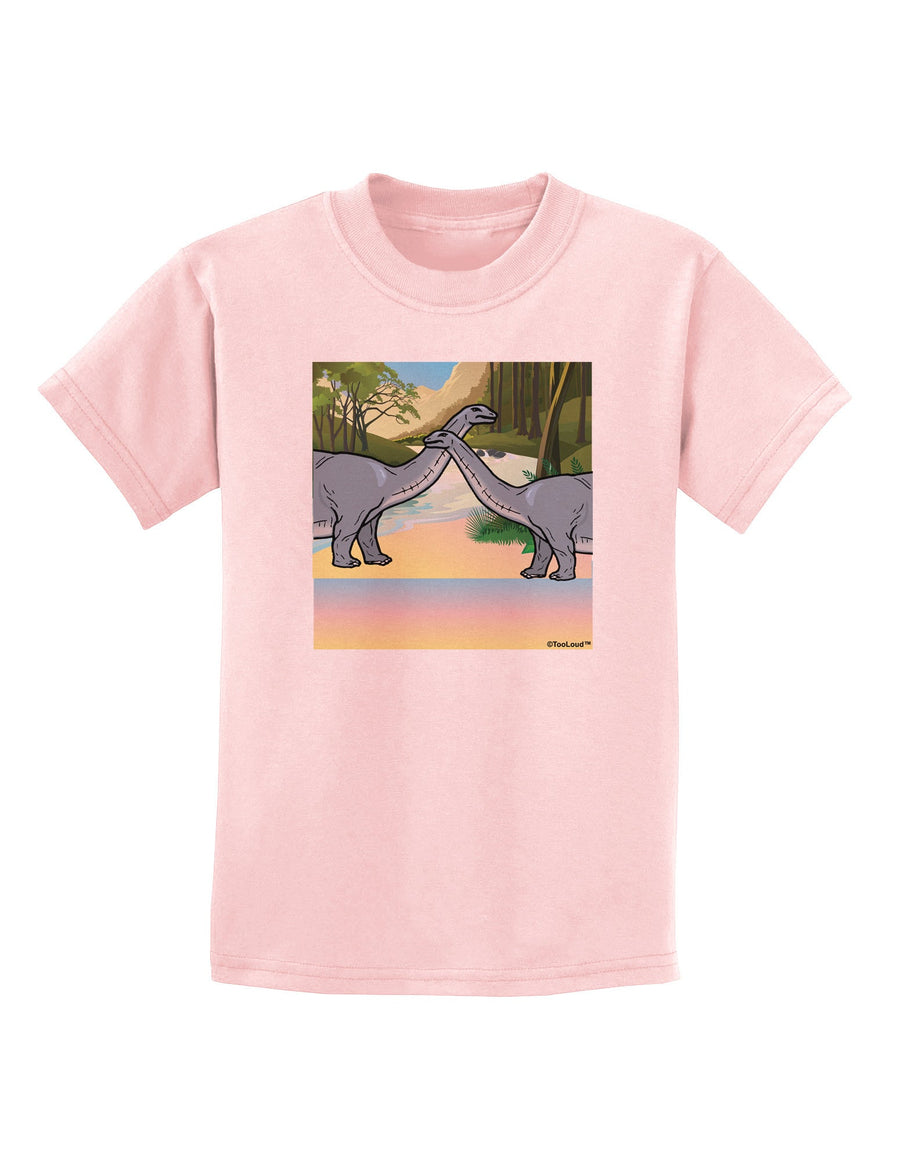 Diplodocus Longus - Without Name Childrens T-Shirt-Childrens T-Shirt-TooLoud-White-X-Small-Davson Sales