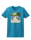 Diplodocus Longus - Without Name Womens Dark T-Shirt-TooLoud-Turquoise-X-Small-Davson Sales