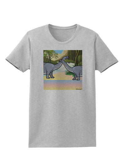 Diplodocus Longus - Without Name Womens T-Shirt-Womens T-Shirt-TooLoud-AshGray-X-Small-Davson Sales