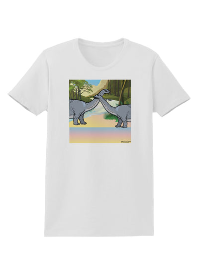 Diplodocus Longus - Without Name Womens T-Shirt-Womens T-Shirt-TooLoud-White-X-Small-Davson Sales